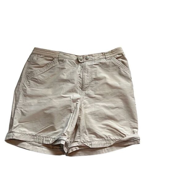 Columbia khaki beige zip off pants Shorts size 12 - Picture 6 of 10